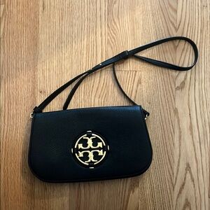 Tory Burch Black Leather Crossbody Bag